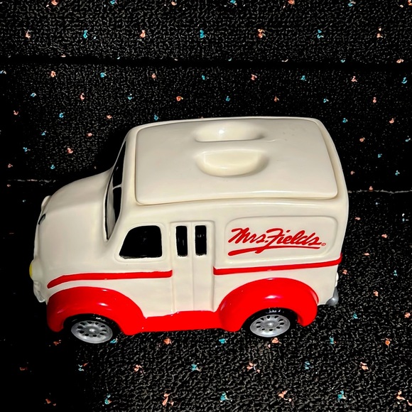 Vintage Mrs Fields Van Cookie Jar